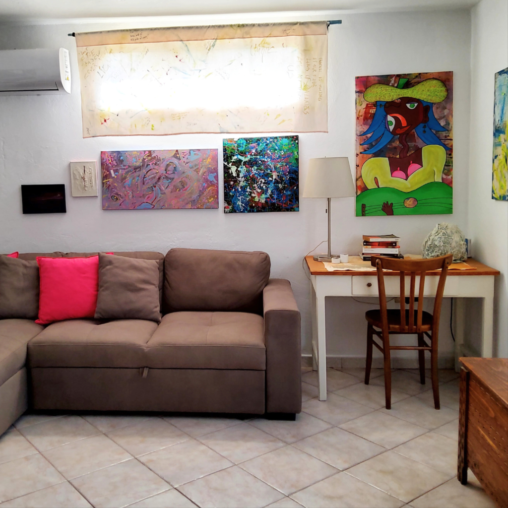Artist’s gallery apartment ​- Where to sleep in Jerzu, Ogliastra, Sardinia.