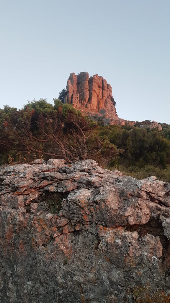 Tacchi of Ogliastra: Perda e Liana the most known Tacco. It's shape reminds to the Monument Valley in Arizona